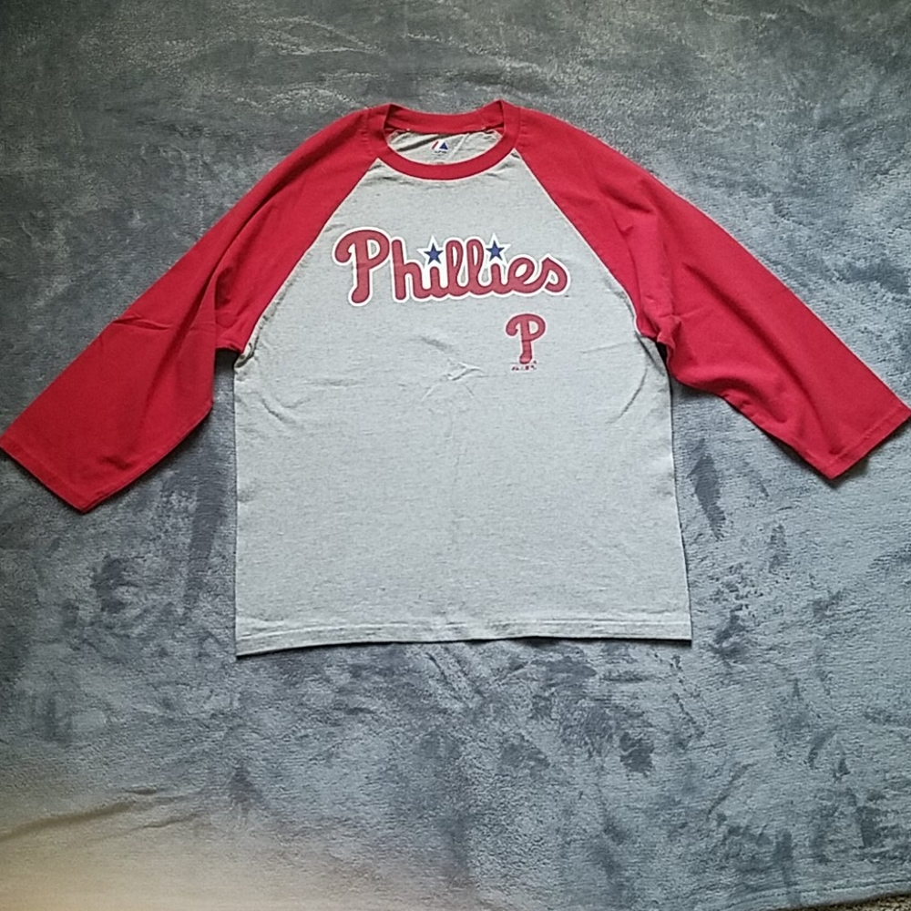 Philadelphia Phillies 3/4 sleeve t-shirt